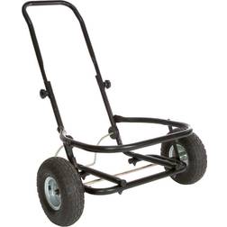 Little Giant All-Purpose Two-Wheel Muck Cart Pneumatic Tires Black