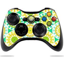 MightySkins Decal Wrap Compatible With Microsoft Xbox 360 Controller Sticker Design Slices