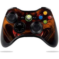 MightySkins Decal Wrap Compatible With Microsoft Xbox 360 Controller Sticker Design Wicked Clown