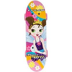 Titan Flower Princess Pink 17" Complete Skateboard for Kids 5