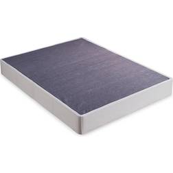 Signature Design by Ashley 10" Mattress Box Spring with Metal Foundation, King, White