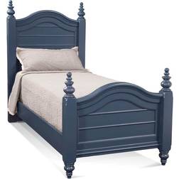 American Woodcrafters Rodanthe Shipyard Blue Twin Panel Bed