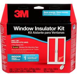 3M 84 112 Indoor Patio Door Window Insulator Kit, Clear