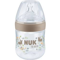 Nuk Nature Bottle Silicon 150ml Creme
