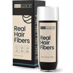 Hair Illusion 100% Natural Human Hair Fibers Not Synthetic Women, Premium Hair