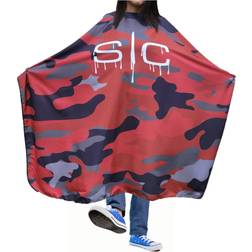 Stylecraft Professional Barber Camo Design Water Resistant Hair Cutting Cape