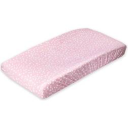 Copper Pearl Lucy Fashion Changing Pad Cover in Pink