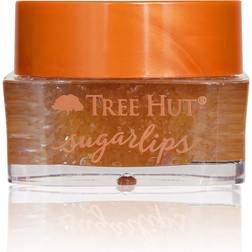 Tree Hut Sugarlips Sugar Lip Scrub, Brown Sugar 0.34oz Jar, Shea Butter Raw Sugar Scrub Ultra-Hydrating Lip