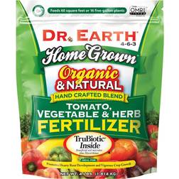 Dr. Earth Organic and Natural Home Grown Tomato, Vegetable and Herb Fertilizer 4-6-3 1.8kg
