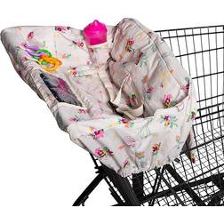 J.L. Childress Disney Princess Shopping Cart And High Chair Cover Multi Multi