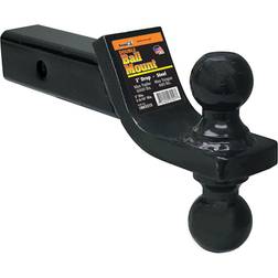 Buyers Products Towing Ball Mount w/ Dual Black Balls 2" And 2-5/16" Balls 1803215