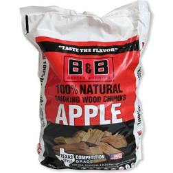 B&B B&B Charcoal All Natural Apple Wood Smoking Chunks 549 cu