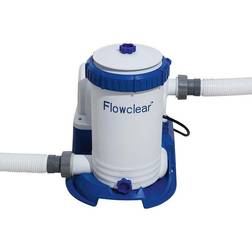Bestway Flowclear 2500-Gallon Filter Pump, Multicolor
