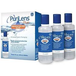 PuriLens Plus Saline 120ml 4-pack