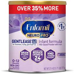 Enfamil NeuroPro Gentlease Baby Formula Brain and Immune Support with DHA Clinically