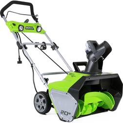Greenworks Tools 13 Amp 20-inch Electric Snowthrower with Light Kit, 2600202