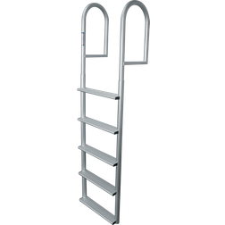 JIF Marine DJV5-W 5 Step Stationary Dock Ladder