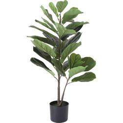 Creative Co-Op Collected Notions Potted Faux Fiddle Fig Leaf Plant