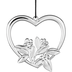 Rosendahl Heart Flower H12 silverpläterat hjärta Juletrepynt