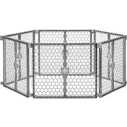 Regalo 2-in-1 Plastic Play Yard & Safety Gate