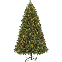 Yaheetech 6Ft Pre-lit 818 Branch Christmas Tree 77.6"