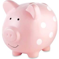 Pearhead Polka Dot Piggy Bank