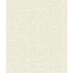 Advantage Wallpaper Neutral Off-White Wallis Faux Linen Wallpaper