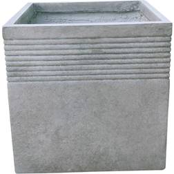 Kante 17.7" 17.7" 17.7" Lightweight Modern Square Concrete Ideal for Succulent Ficus Natural