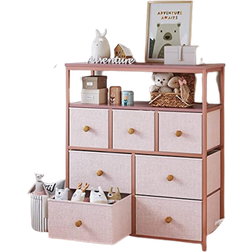 Enhomee Dresser For Bedroom with 7 Drawers