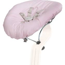 Nomi Baby Bouncer Attachment For Nomi High Chair On Grey Frame With Pink Cushion Grey/pink Grey Bouncer