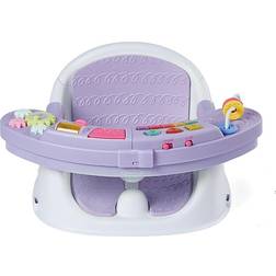 Infantino Music & Lights Discovery Seat & Booster In Lavender Lavender Booster Seat