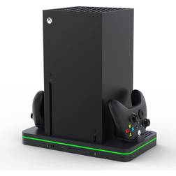 CODOGOY Xbox Series X/S Console and Controller Vertical Charging Station