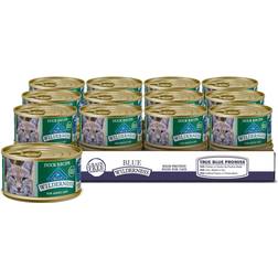 Blue Buffalo Wilderness Duck Recipe Canned Cat 3-oz, case of