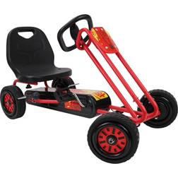 509: Rocket Pedal Go Kart, Red