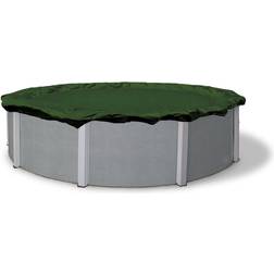 Blue Wave 28-ft x 28-ft Silver Polyethylene Winter Pool Cover in Green BWC808