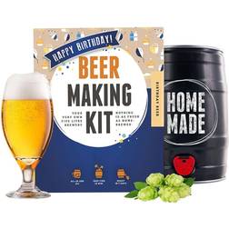 BrewBarrel Beer Making Kit Birthday Beer