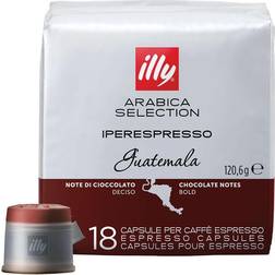 illy IperEspresso Guatemala Kaffekapsler 18 stk