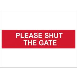 Scan Please Shut The Gate pvc 200