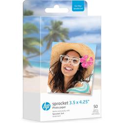 HP Sprocket 3.5x4.25" Premium Zink Sticky Back Photo Paper