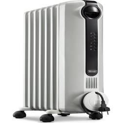 DeLonghi Radia S Eco Room Radiant Heater, 15"w 25"h, Light Gray