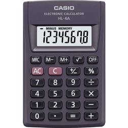 Casio HL-4A Pocket calculator Anthracite Display (digits) 8 battery-powered (W x H x D) 56 x 9 x 87 mm