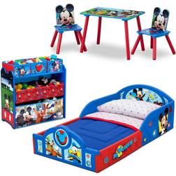 Delta Children Mickey Mouse 5-Piece Toddler Bedroom Set