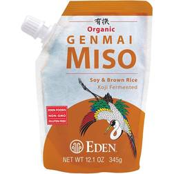Organic Genmai Miso, 12.1 oz, Soybean Rice