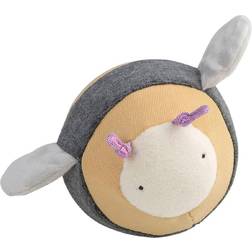 Sebra Fabric Ball With Bell Billy The Bee Grey