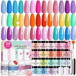 Saviland Dip Powder Nail Kit 29-pack