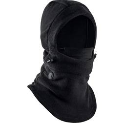 Tough Headwear Heavyweight Fleece Hood Snow Balaclava - Black