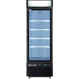 Cold X-Series Single Merchandiser Freezer Black