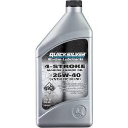 Quicksilver SAE 25W-40 Synthetic Blend 4-Stroke Marine