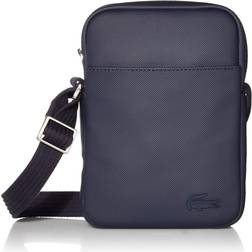 Lacoste Men's Small Classic Slim Vertical-Camera Bag, Marble/Cliff/Cliff, ONE