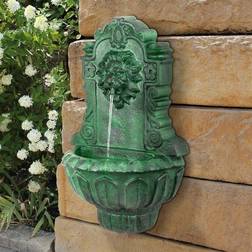Design Toscano Casa Del Lago Lion Head Fountain